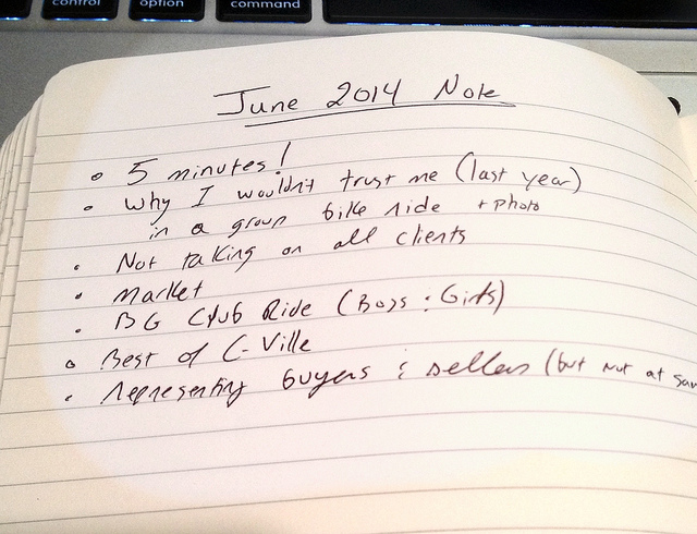 Jim Duncan's June 2014 Monthly Note