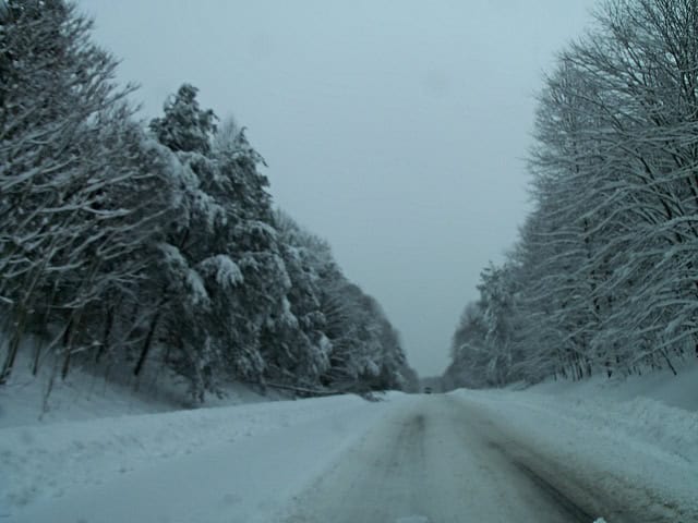 Snow in Charlottesville