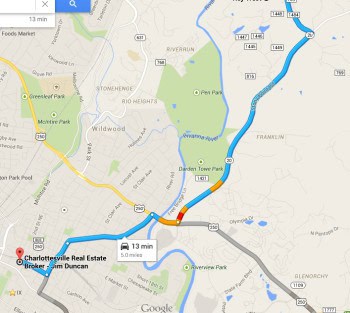 7:54 am - Driving from Key West to Downtown Charlottesville