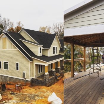 Custom home in Foxchase Landing in Crozet