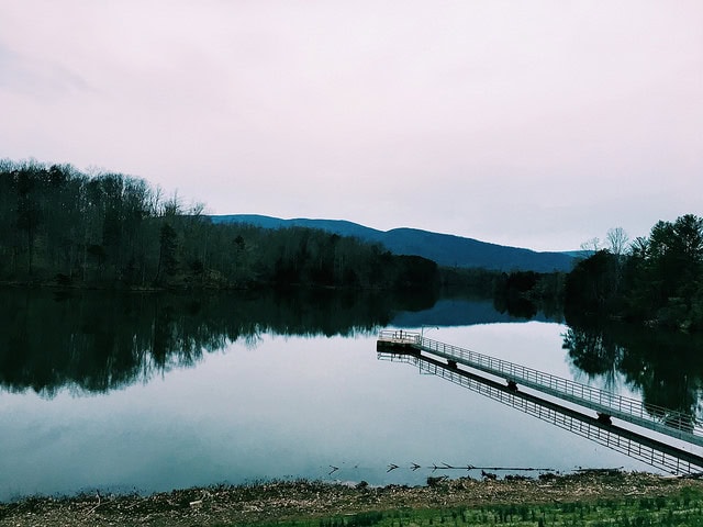 Still waters at Beaver Creek in Crozet
