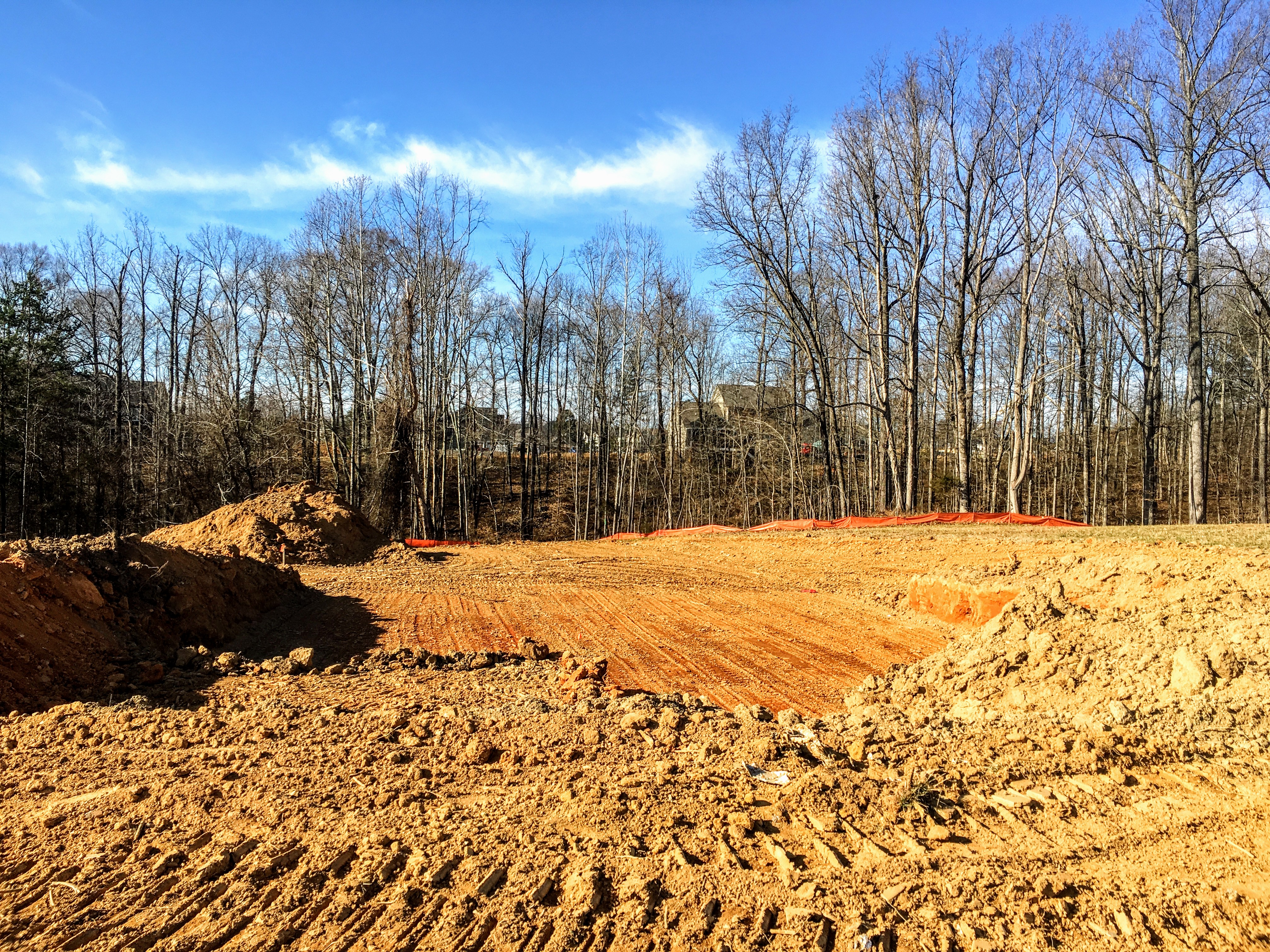 Hole in Crozet neighborhood