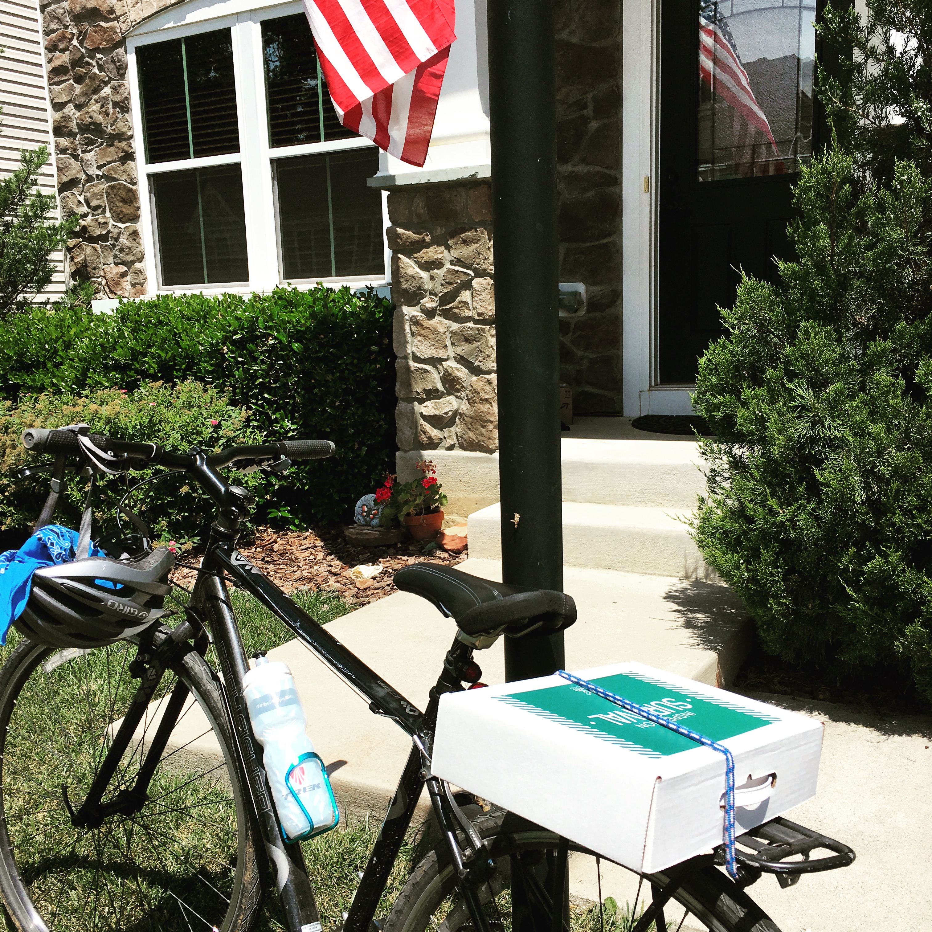 Biking to Home inspections in Crozet