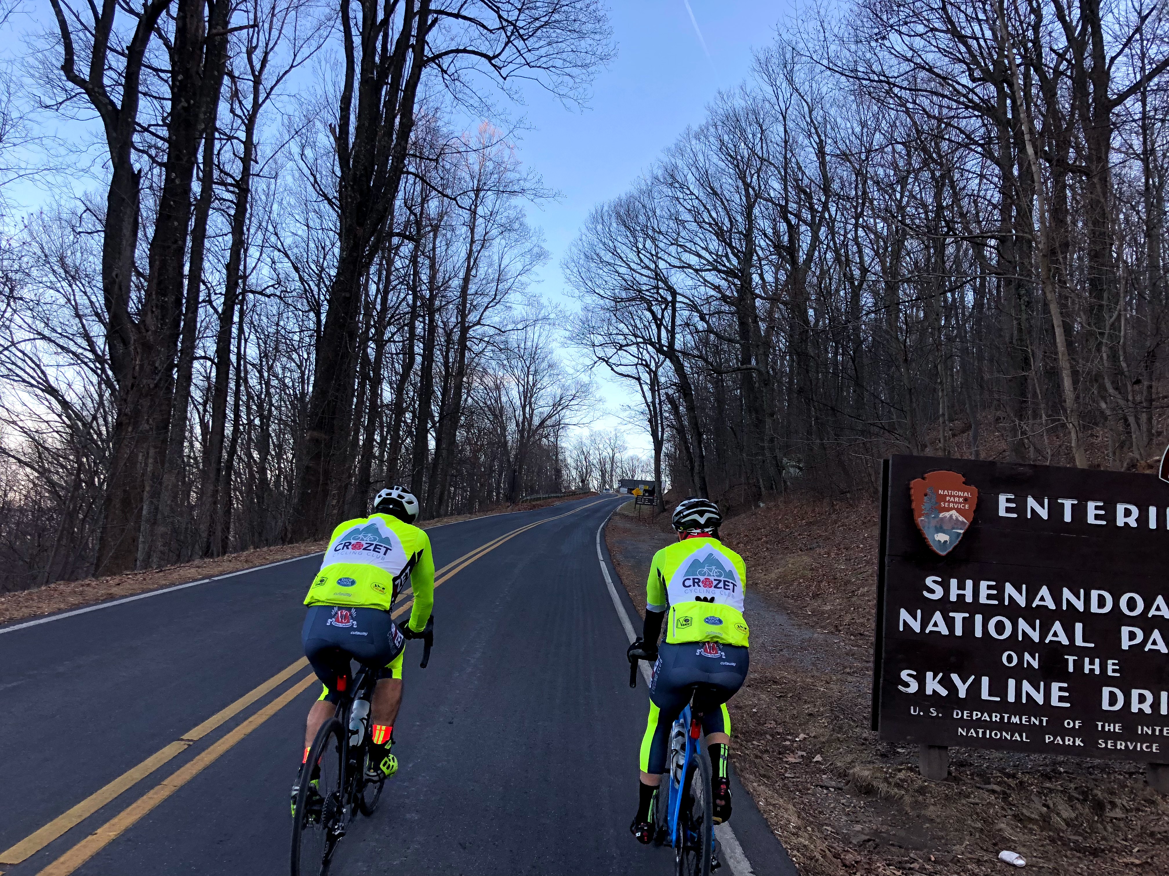 Riding the Skyline Drive