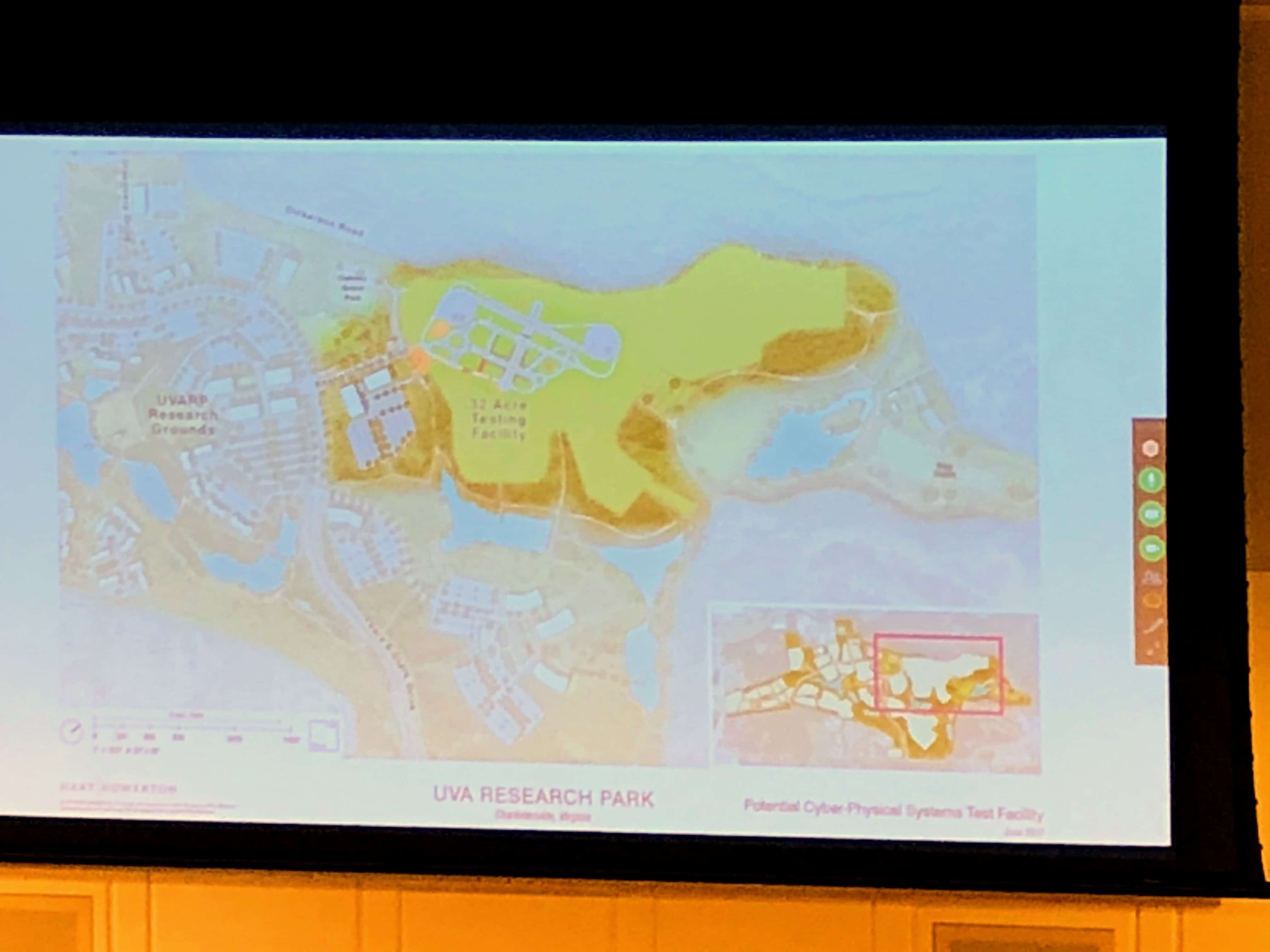 Test Track Concept for autonomous car testing