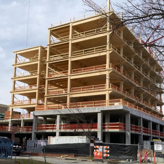 Apex Mass Timber Building in Downtown Charlottesville